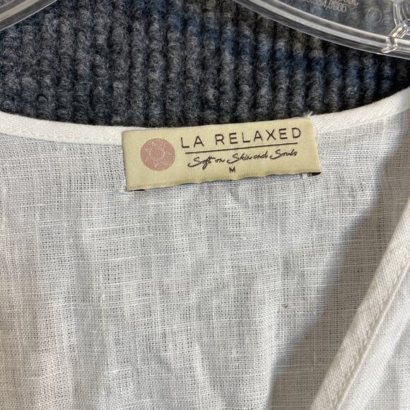 LA relaxed linen top - Picture 5 of 8